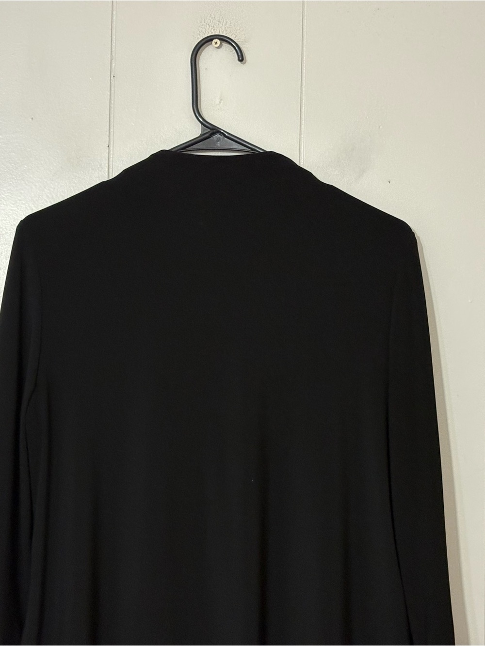 Joseph Ribkoff Asymmetrical Draped Cardigan Blazer Black White Red Size 8 - Picture 10 of 11
